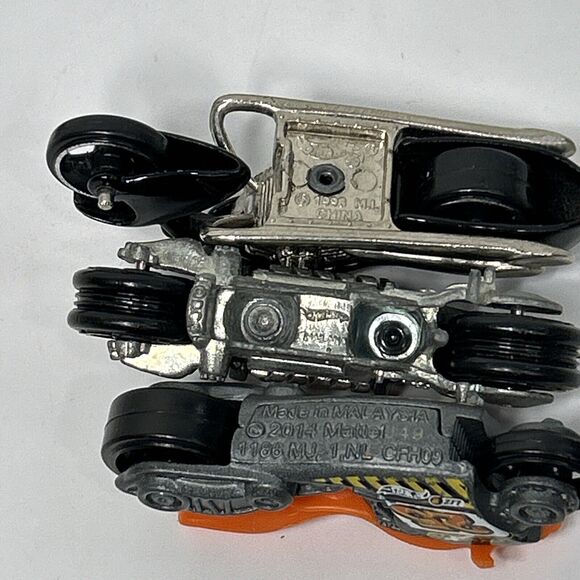 Hot Wheels Motorcycle Scooter Lot 7 Dodge Tomahawk Street Stealth Police - Picture 12 of 13